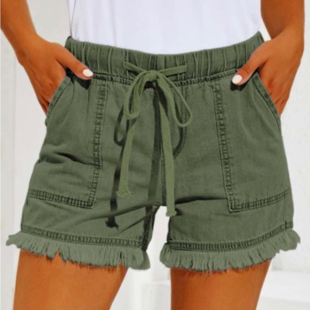 Army Green Shorts